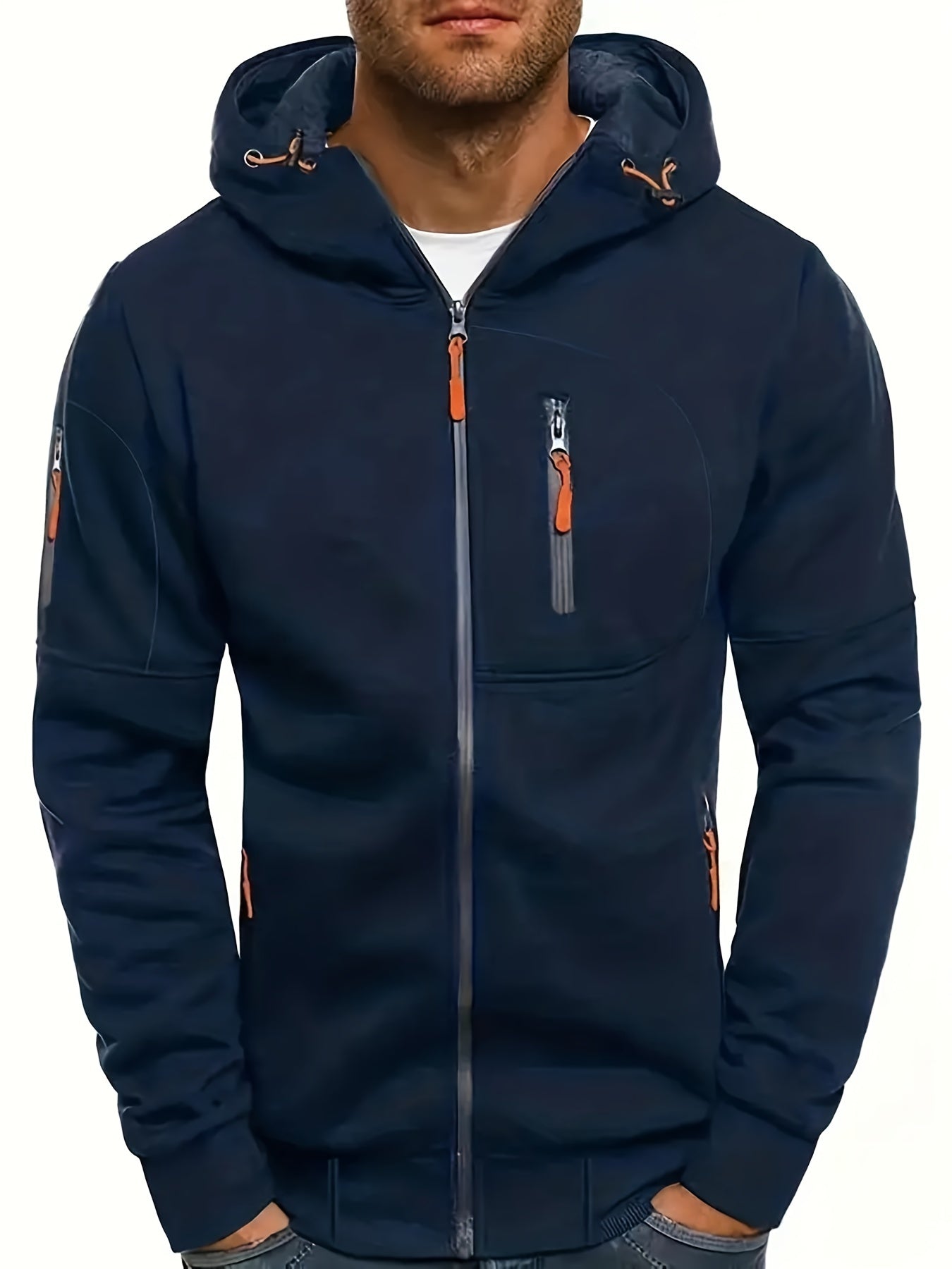 Lillymoda | Adam - Kapuze Reißverschluss-Jacke