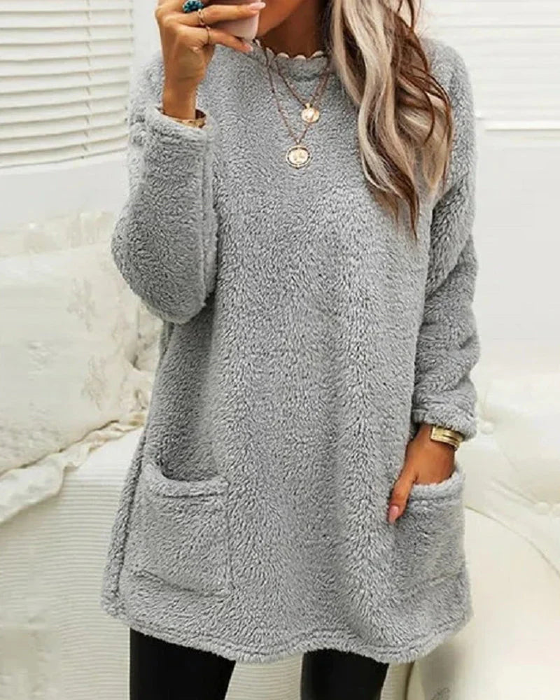 Oaklee - Warmer langer Pullover