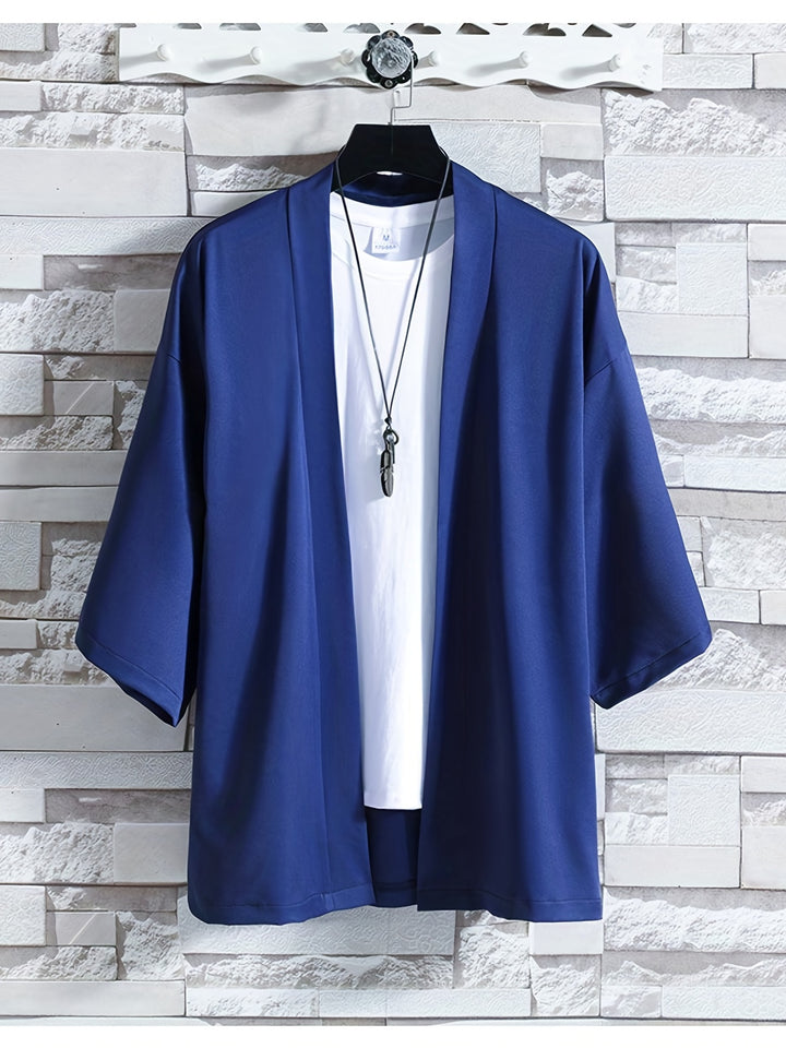 Sabatino - Schwarzer Kimono im Japanischer Stil