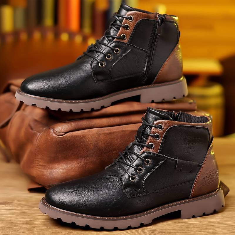 Kyson - Klassische Herren Stiefel aus echtem Leder