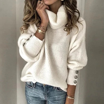 Evangeline - Bequemer Rollkragenpullover