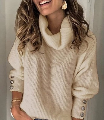 Evangeline - Bequemer Rollkragenpullover