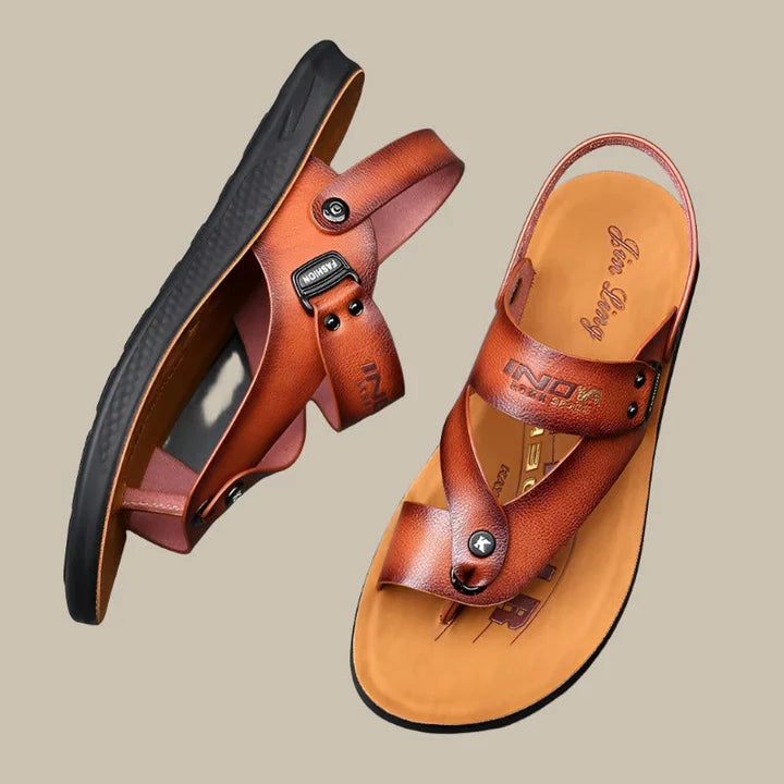 Constantin - Bequeme Herren-Schnallensandalen
