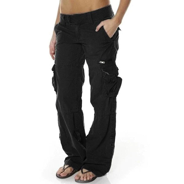 Finley - Elegante Damen-Cargohose