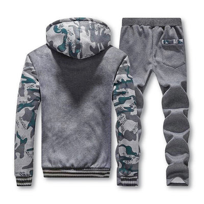 Lillymoda | Hunter – Camo-Trainingsanzug mit Kapuze