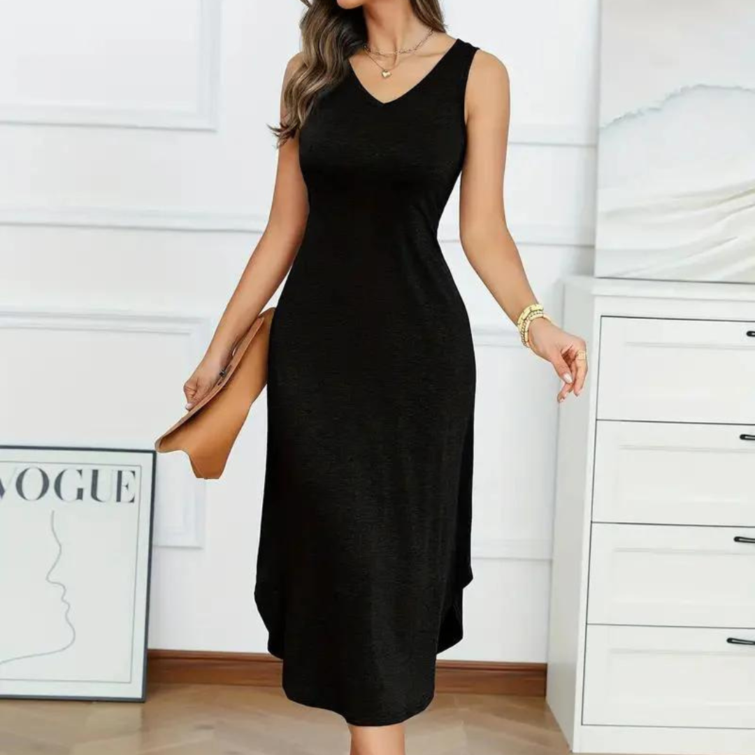 Tank Kleid | Stilvolles ärmelloses Sommerkleid für Frauen