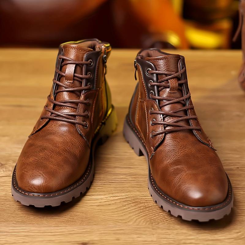 Kyson - Klassische Herren Stiefel aus echtem Leder