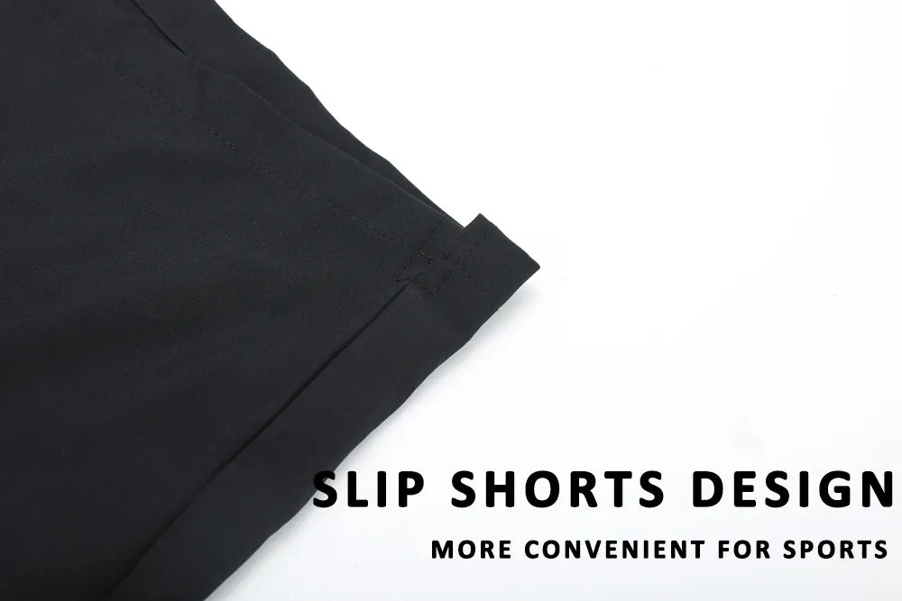 2-in-1-Shorts – zweilagige Herren-Badeshorts mit Kordelzug