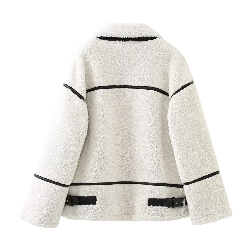 Lillymoda | Jimena - Lässige Warme Felljacke