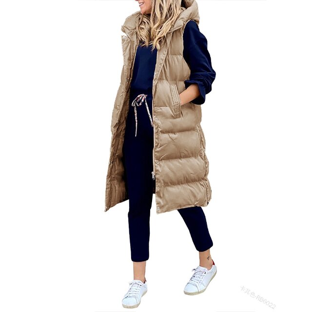 Lillymoda | Adeline - Ärmellose Baumwoll Weste