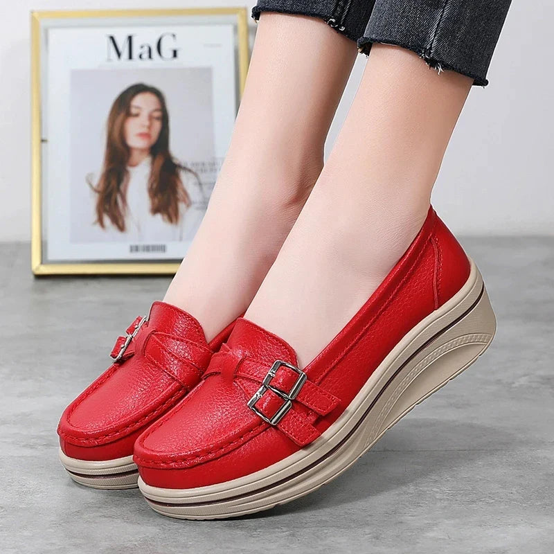 Dayana - Bequeme Plateau-Loafers für Damen in Übergrößen