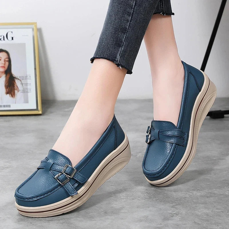 Dayana - Bequeme Plateau-Loafers für Damen in Übergrößen