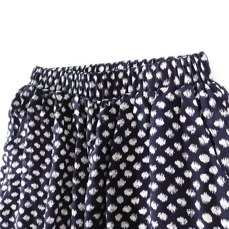 Lauryn – Schwarze Seidenhose