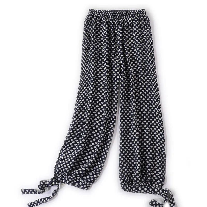 Lauryn – Schwarze Seidenhose