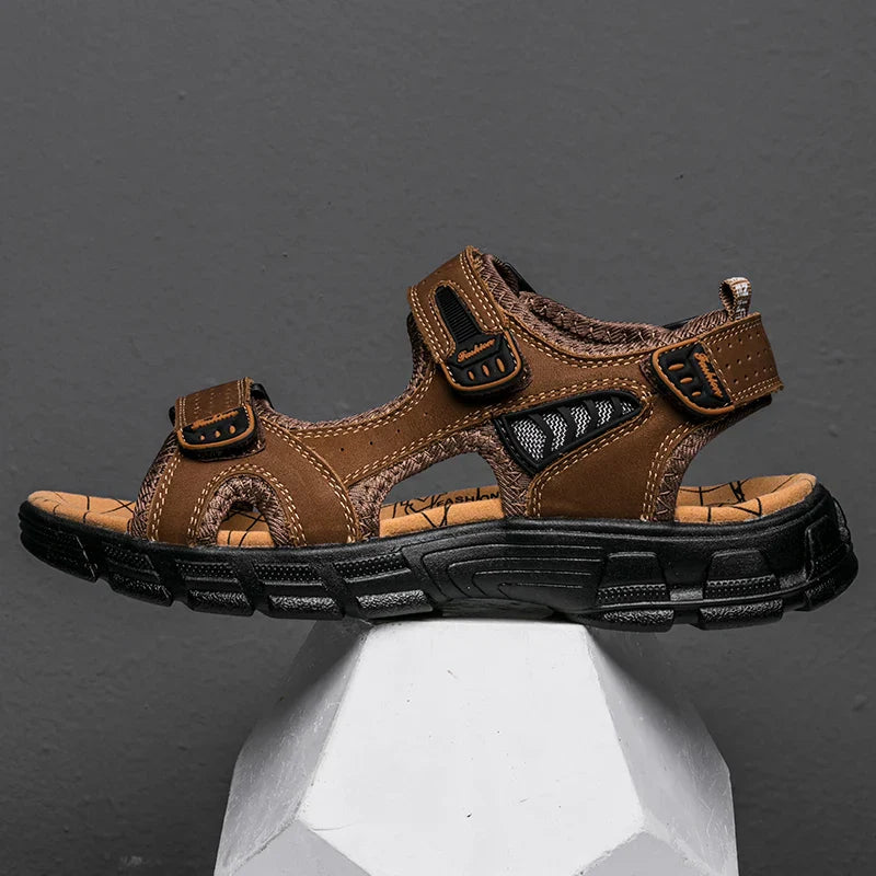 Mickey - Echte Leder Herrensandalen