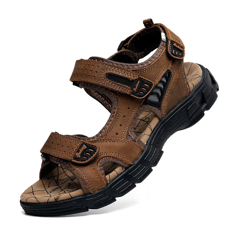 Mickey - Echte Leder Herrensandalen