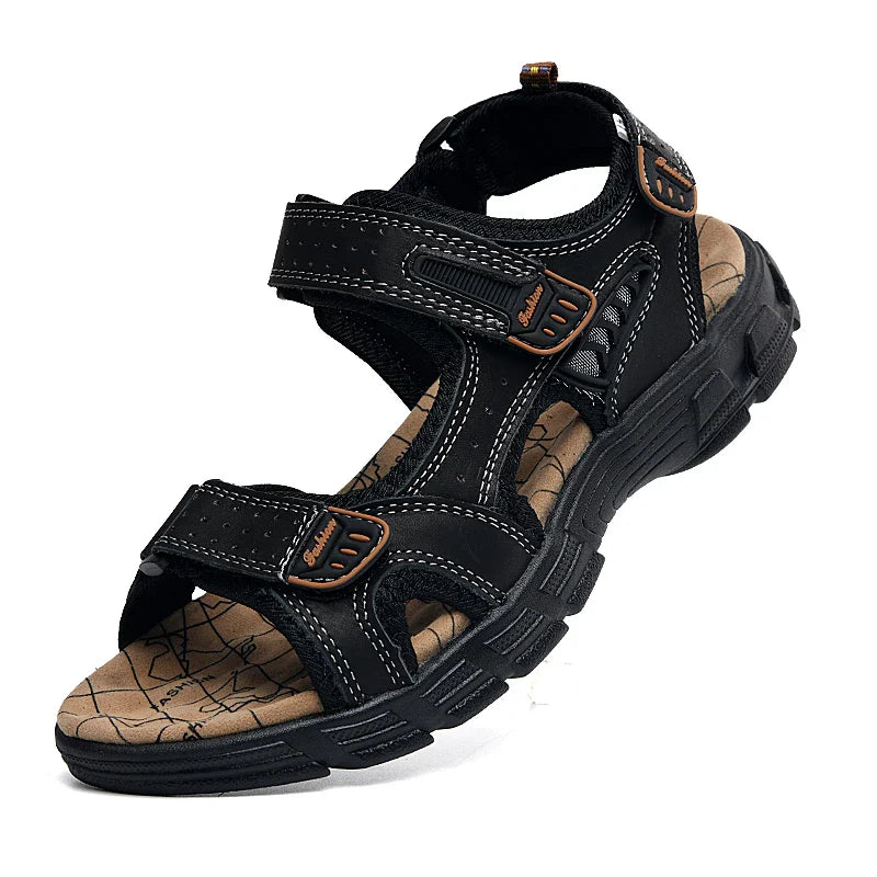 Mickey - Echte Leder Herrensandalen