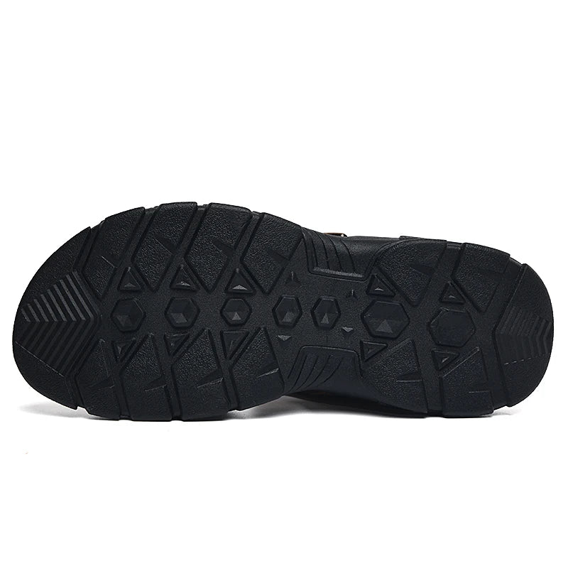 Mickey - Echte Leder Herrensandalen