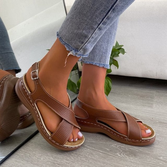 Silje - Orthopädische Keilsandalen