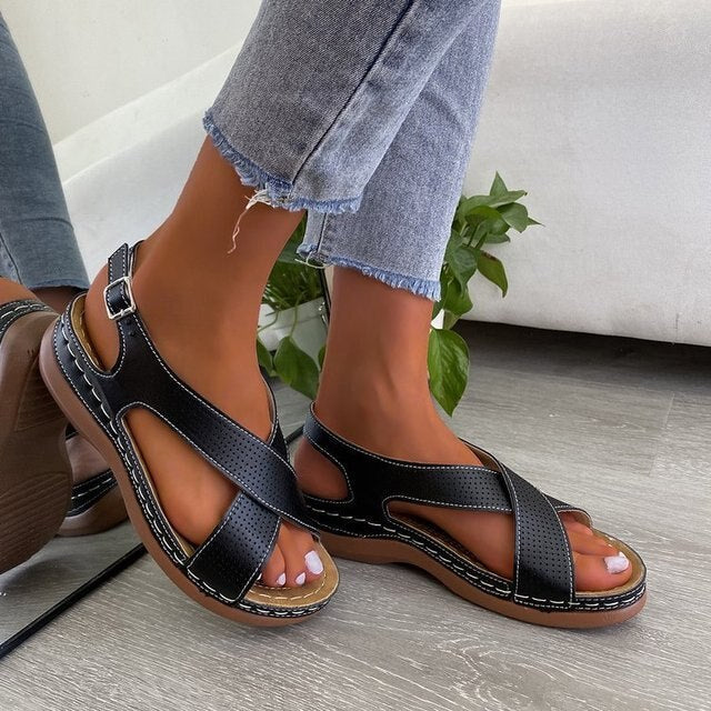 Silje - Orthopädische Keilsandalen