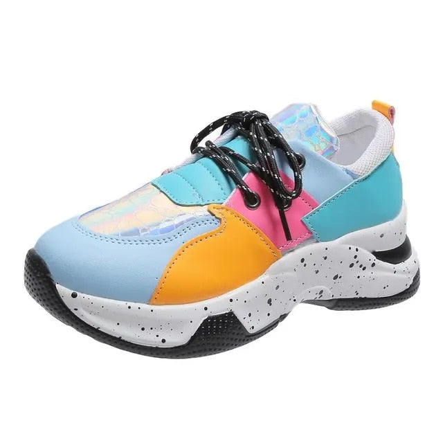 Castiel - Lässige bedruckte Sneakers