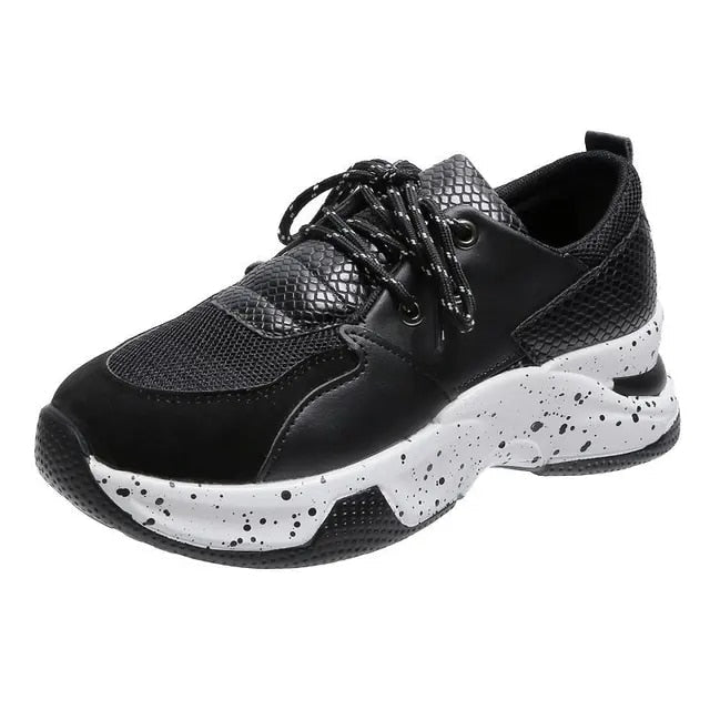 Castiel - Lässige bedruckte Sneakers