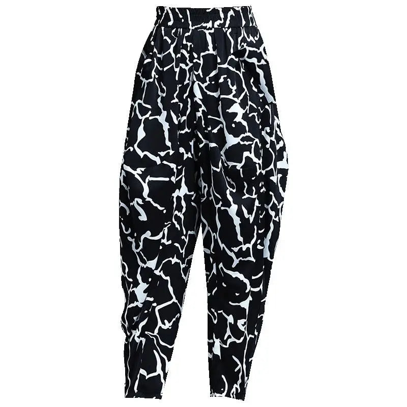 Vian - Lässige Knöchellange Harlan-Hose
