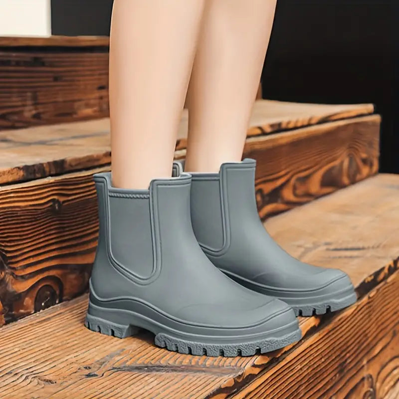 Dita - Bequeme Chelsea-Regenstiefel für Damen