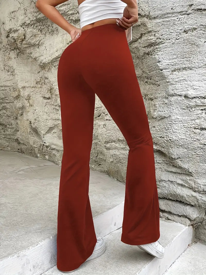 Hosen in schmaler, elastischer Passform mit hoher Taille für besten Sitz