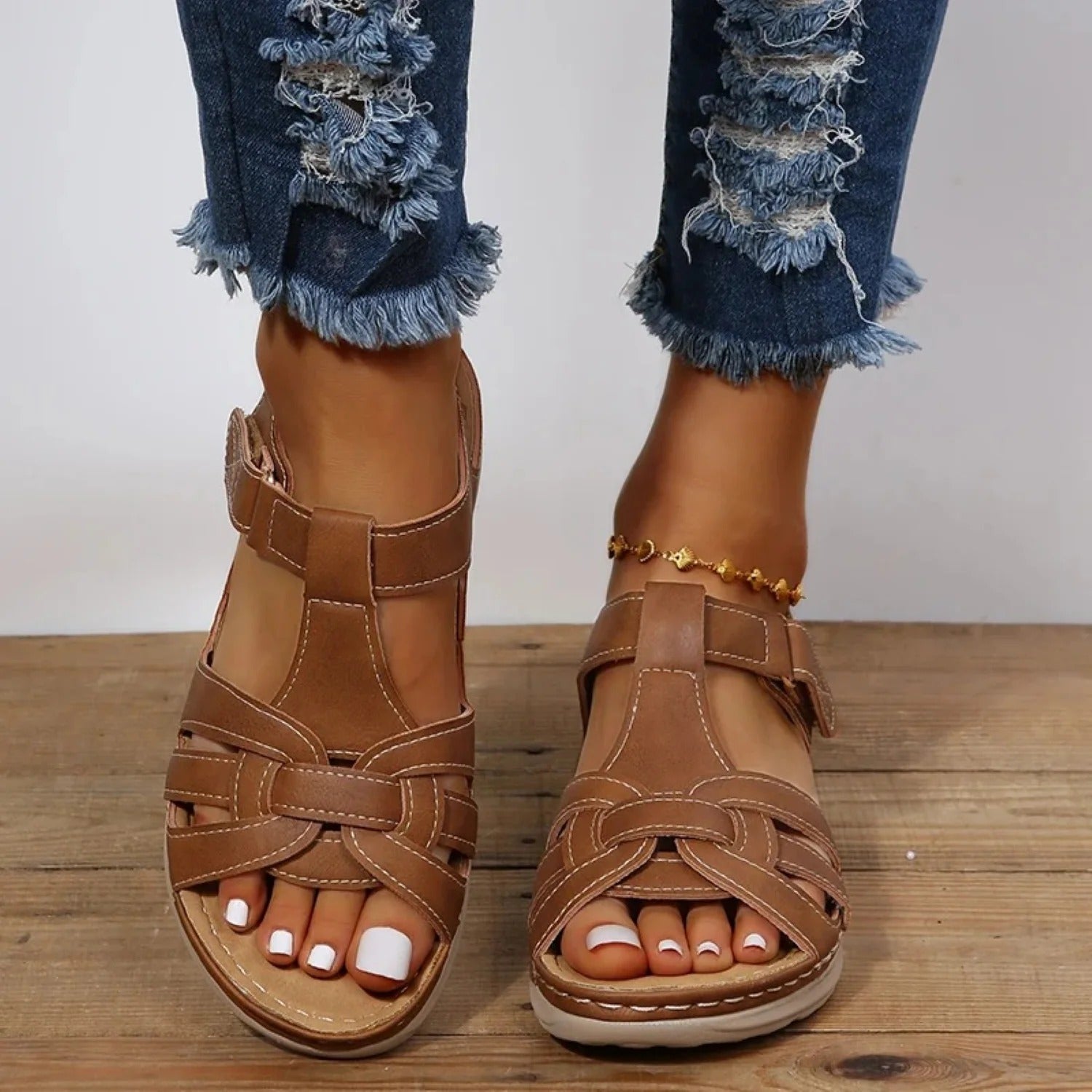 Kennedy - Wildleder Damen Sandalen