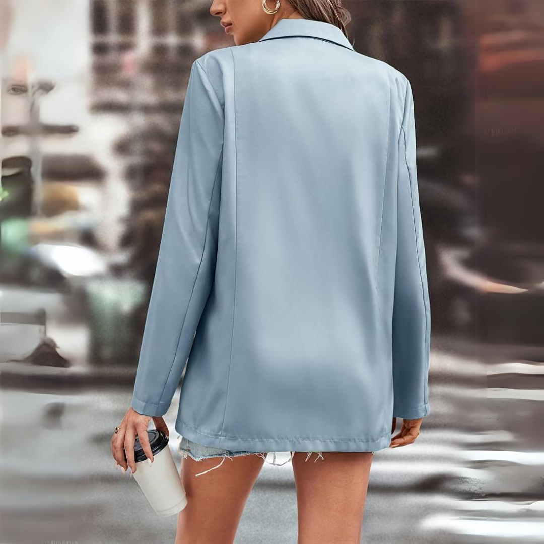 Amalia Blazer | Umarme Komfort und Raffinesse in Pastellfarben