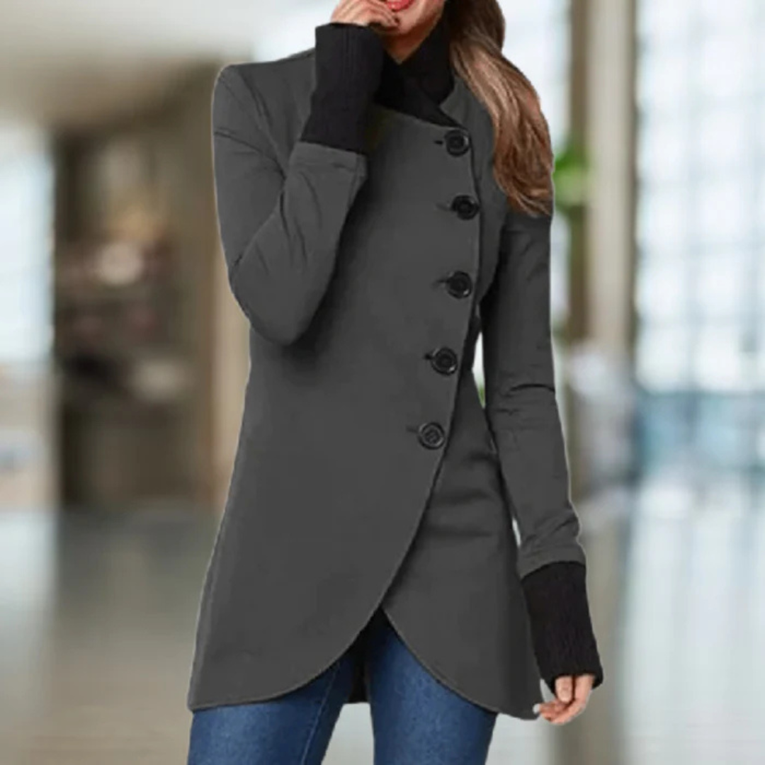 Yasmine Kragenjacke | Stehkragen-Jacke für Damen