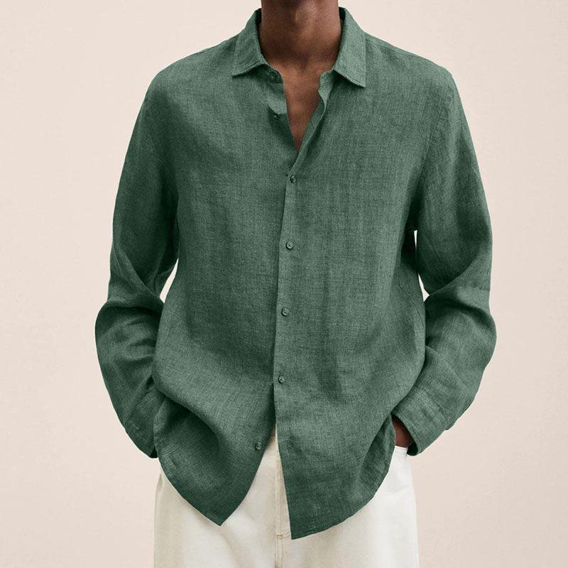 Amerigo - Elegantes Leinenhemd für Herren