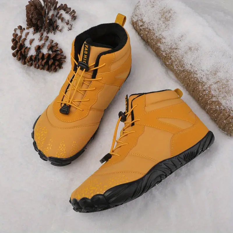 Carlos - Winterliche Plüsch-Schneestiefel