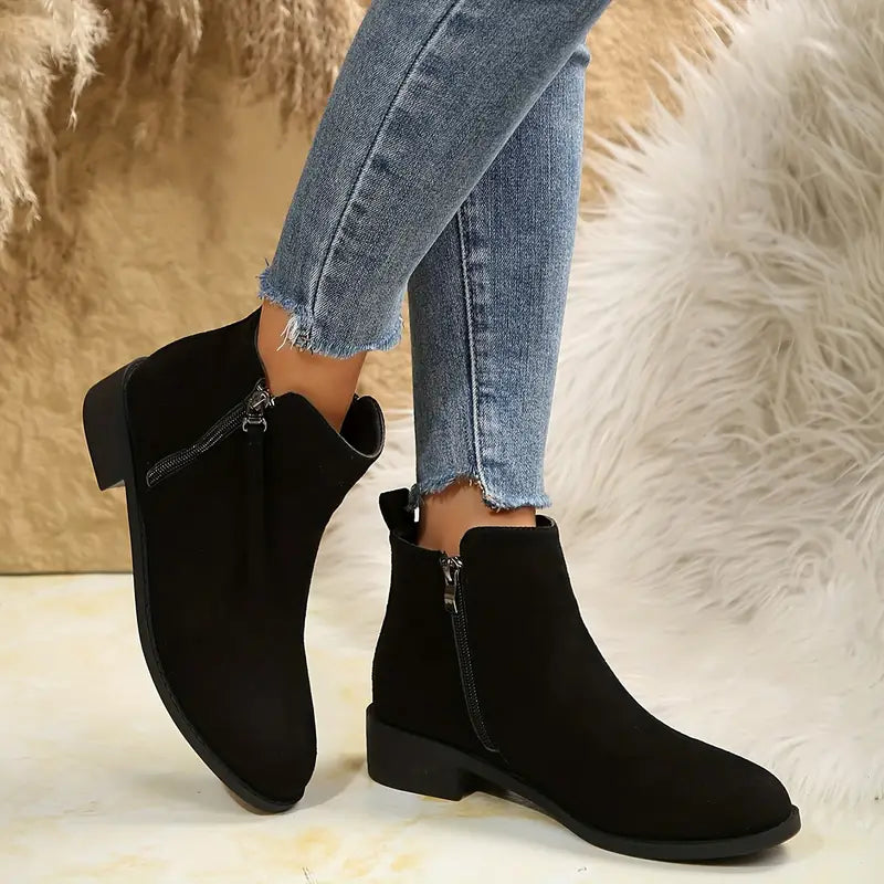 Edelgard - Bequeme Ankle Chelsea Boots für Damen