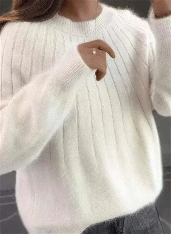Lillymoda | Bryanna - trendiger, weicher Strickpullover