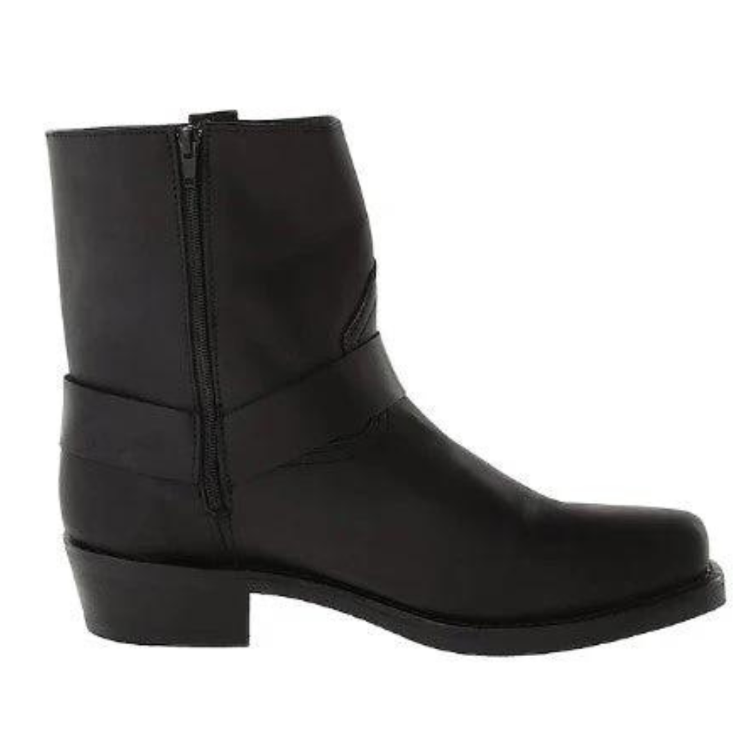Zaido | Herren Cowboy Knöchel Stiefel | Niedriger Absatz