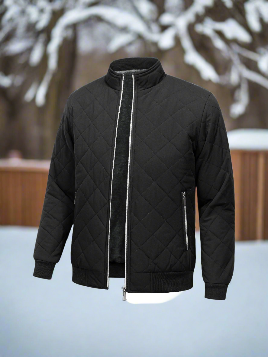 Moderne, warme, vielseitige Steppjacke Herren
