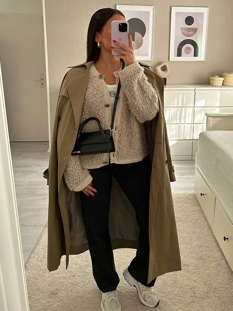 Lillymoda | Ava - Elegante Gestrickte Strickjacke im Vintage-Stil