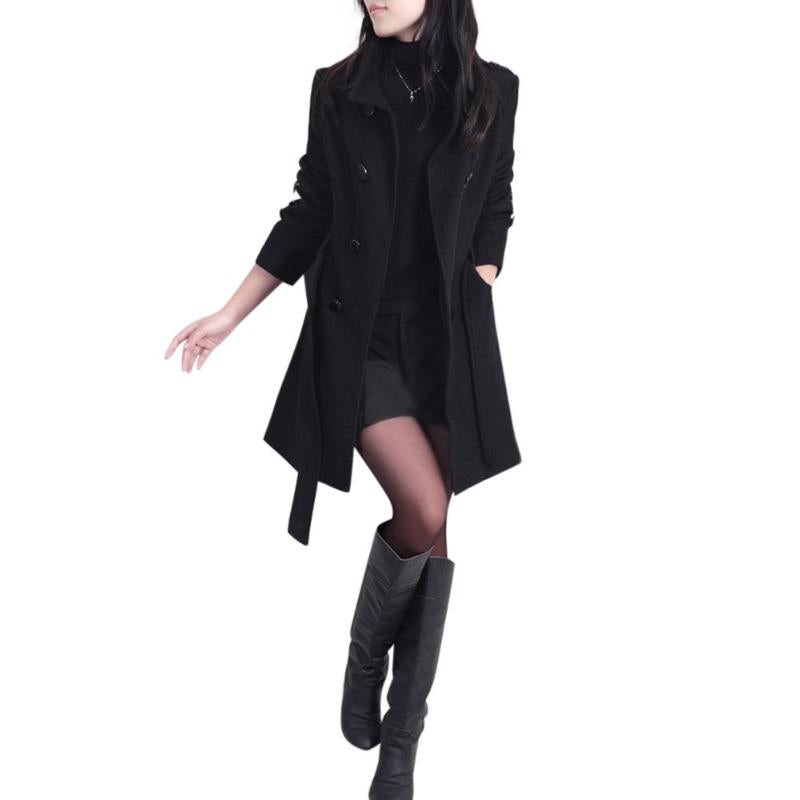 Wolltrenchcoat: Eleganz & Wärme für kalte Tage