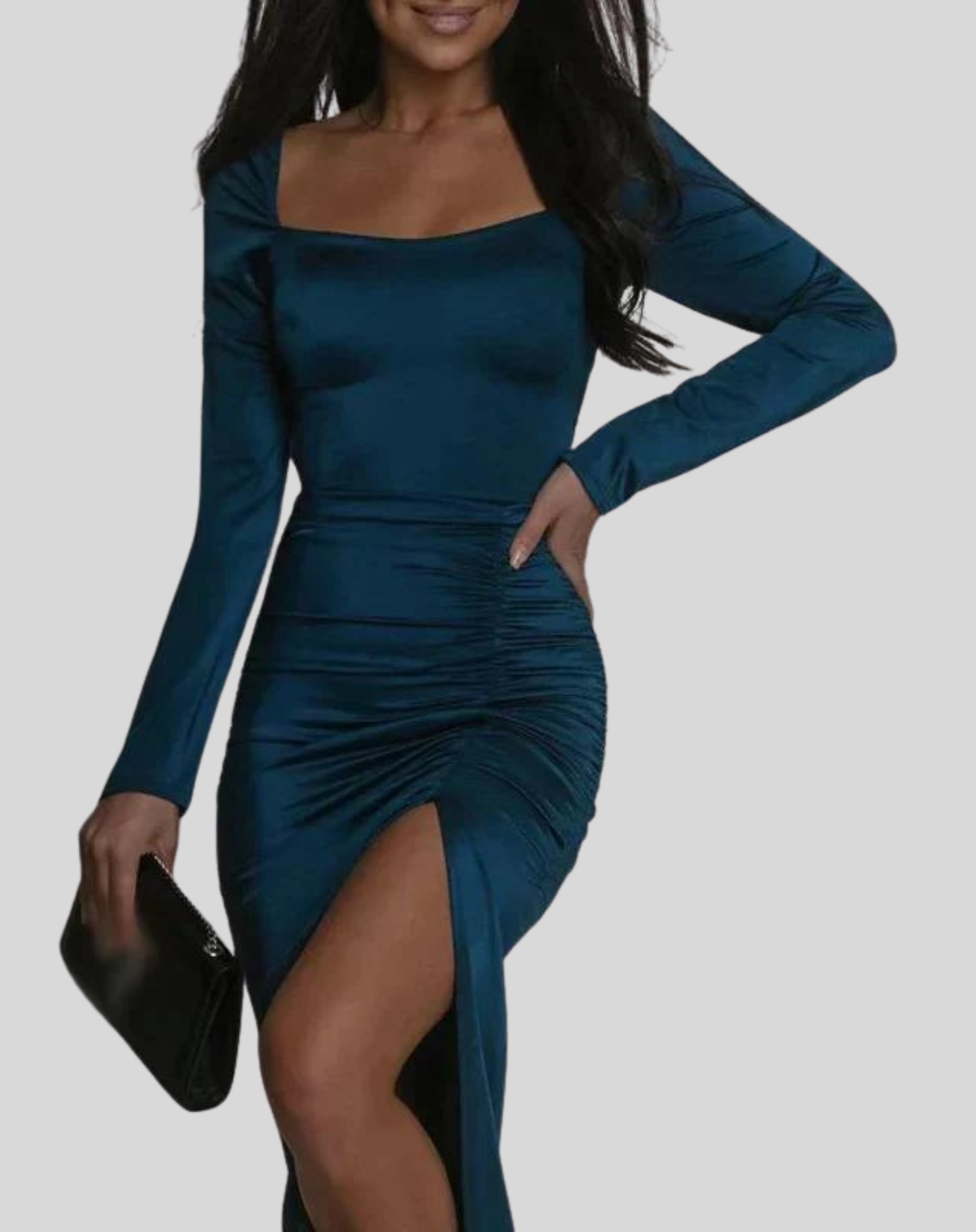 Lillymoda | Alondra - trägerloses Kleid mit überkreuzten Schnüren am Rücken