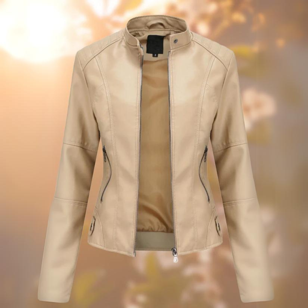 Nanna Lederjacke | Bikerjacke für Damen