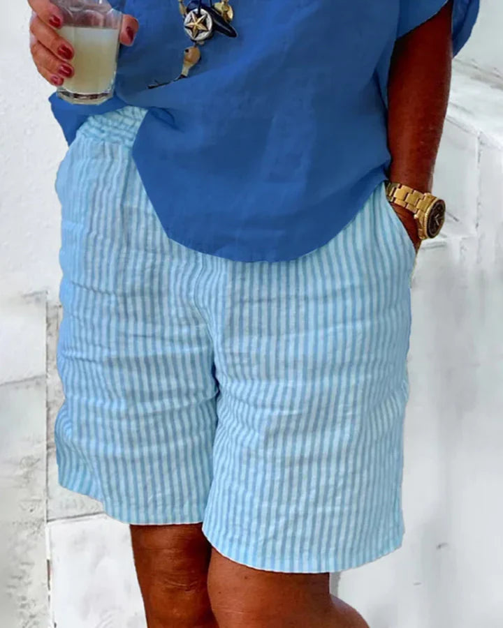 Fina - Damen Casual Kurze Hosen