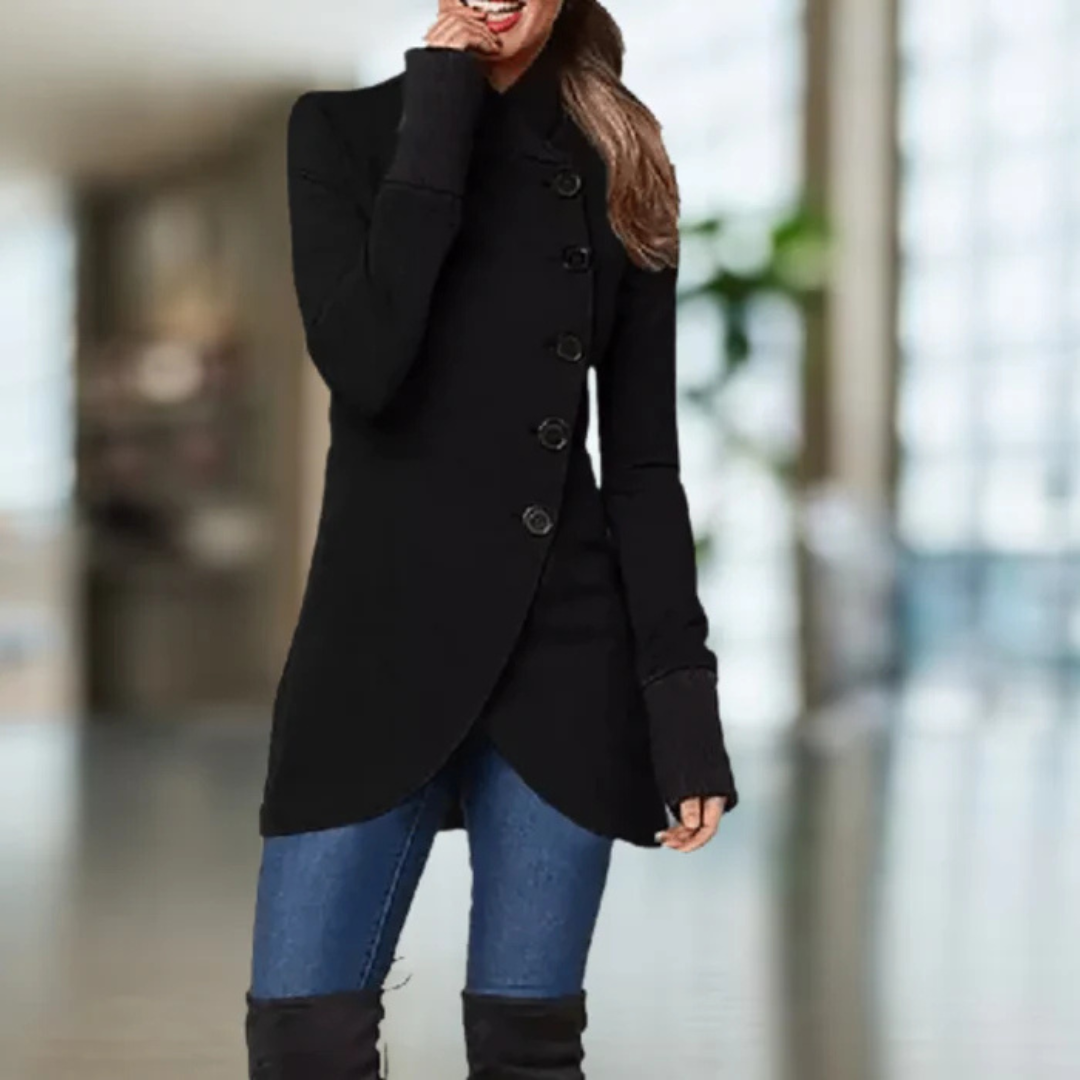 Yasmine Kragenjacke | Stehkragen-Jacke für Damen