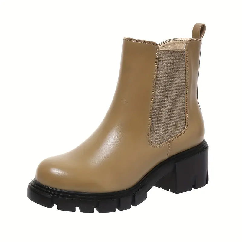 Catrin - Bequeme Chunky Chelsea Boots für Damen
