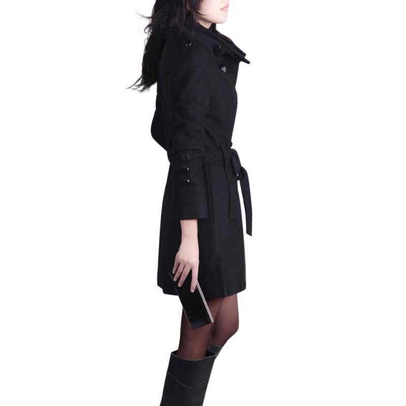 Wolltrenchcoat: Eleganz & Wärme für kalte Tage