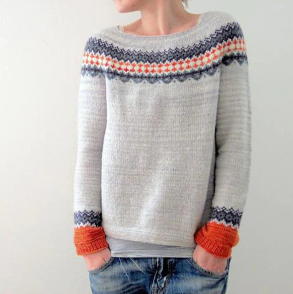 Xanthe | Damen Retro-Pullover