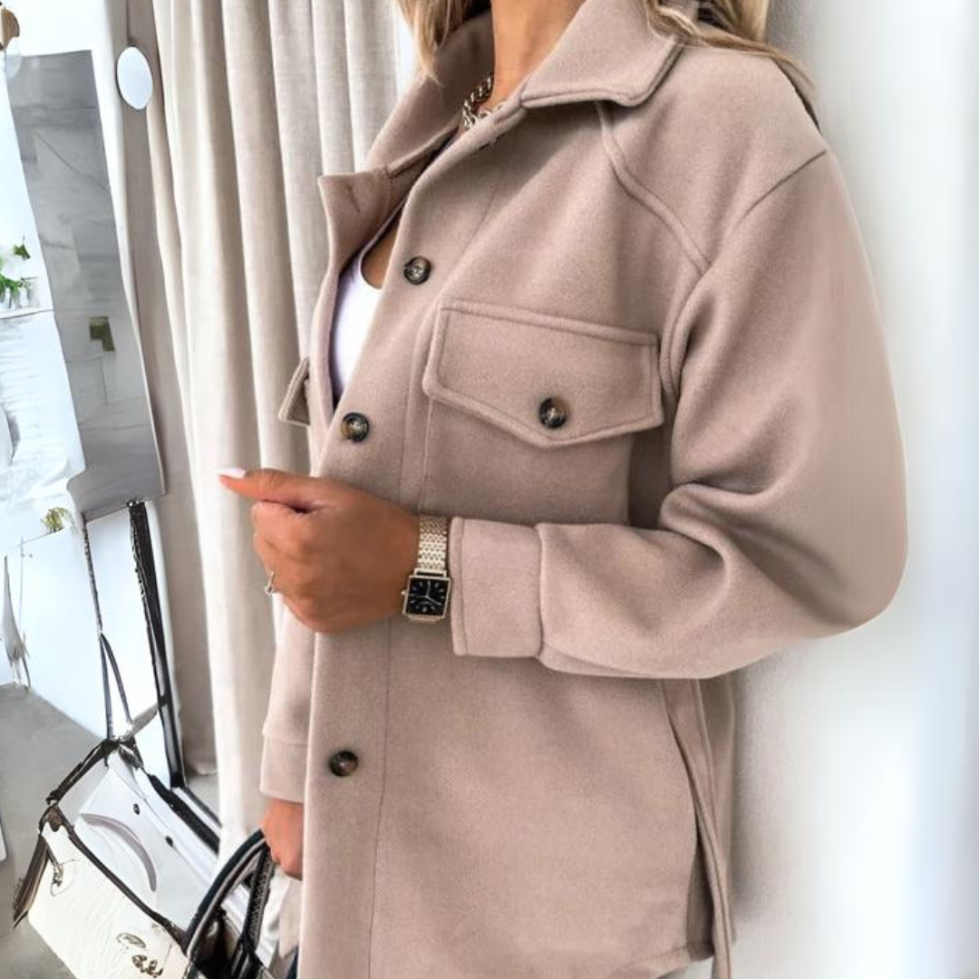 Silly Jacke | Stylischer Frühlingsmantel - Mittlerer Mantel