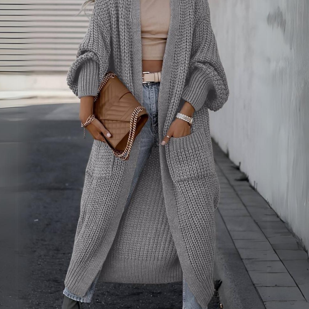 Greta Cardigans | Stilvolle, lange, offene Cardigans zum Schichten
