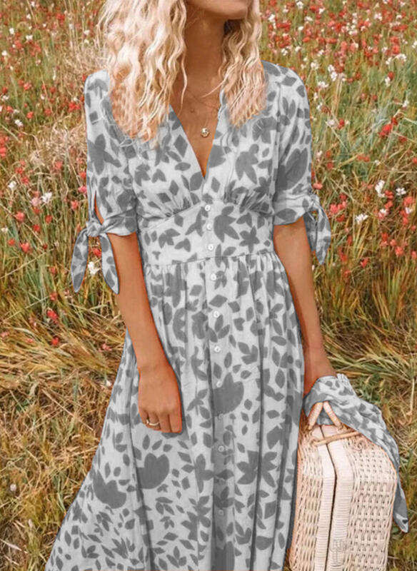 Lillymoda | Arya - Stylisches Langes Sommerkleid